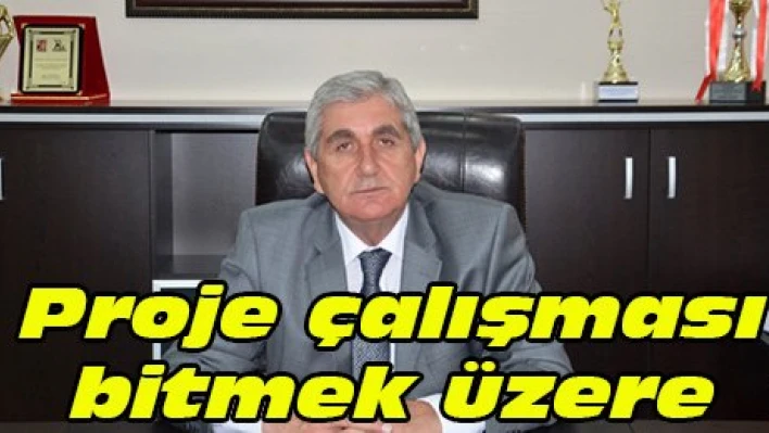Proje çalışması bitmek üzere