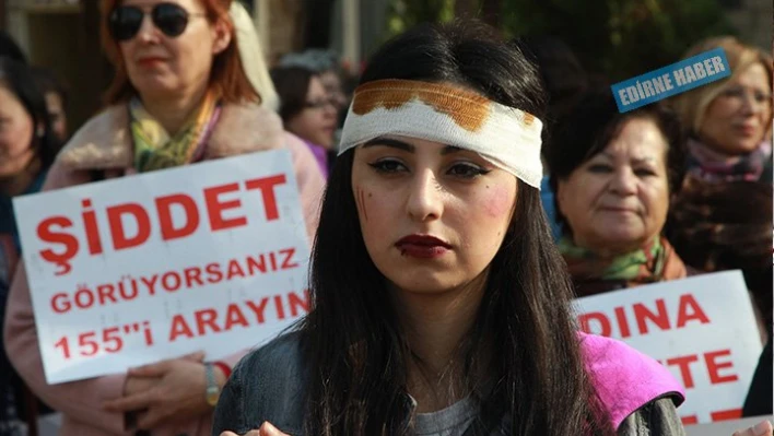 Şiddete karşı yürüdüler