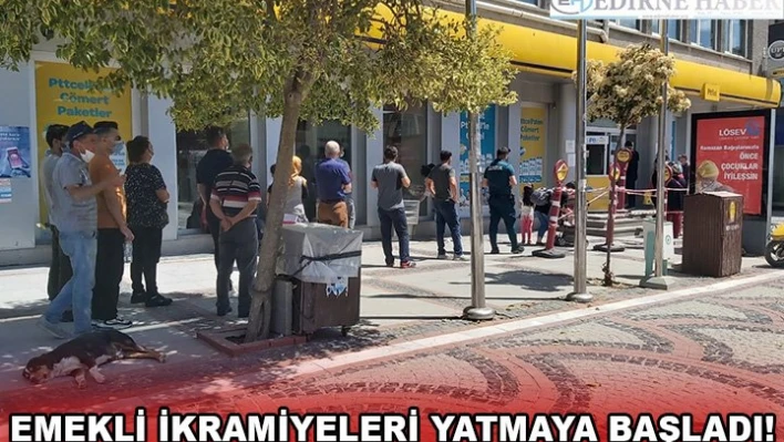 Emekli ikramiyeleri yatmaya başladı!