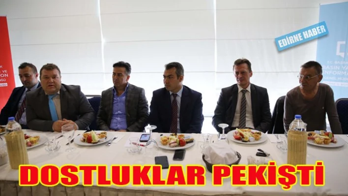 Türk-Bulgar gazeteciler bir arada