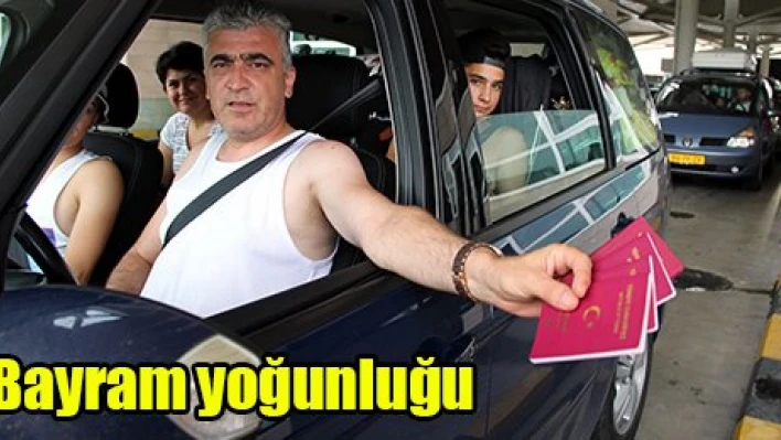 Bayram yoğunluğu