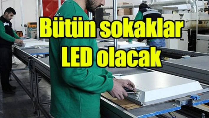 Sokakta LED dönüşümü