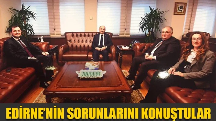 Müezzinoğlu ile görüştü