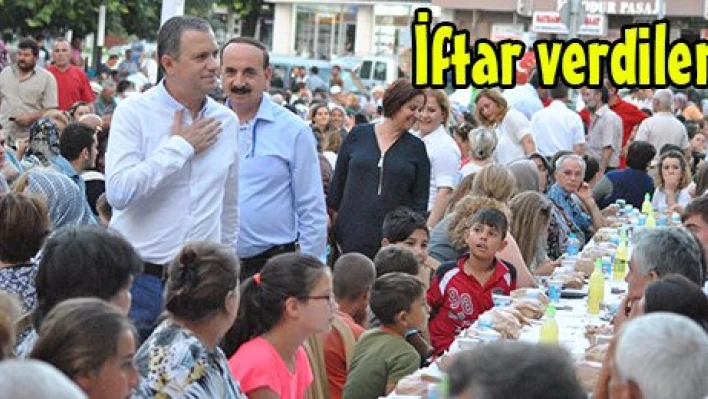 İftar verdiler