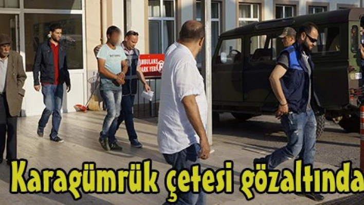 Karagümrük çetesi gözaltında