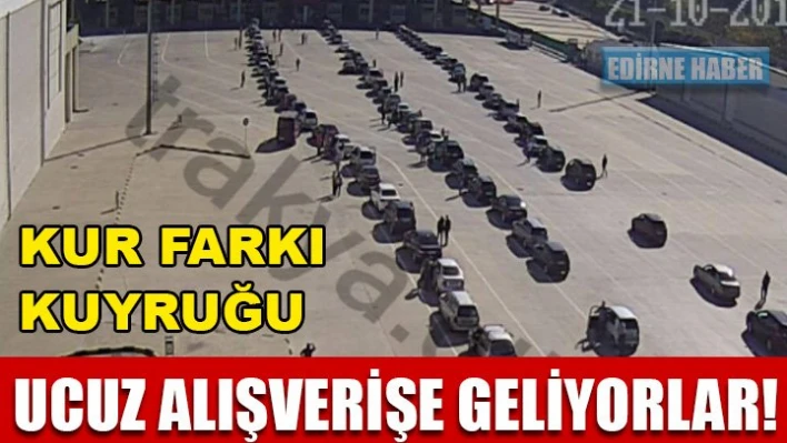 Edirne'ye akın ettiler