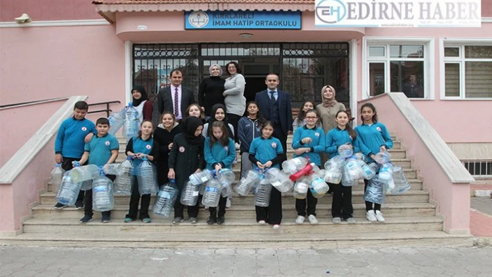 Geri dönüşüme katkı sağladılar, ödülü kaptılar 