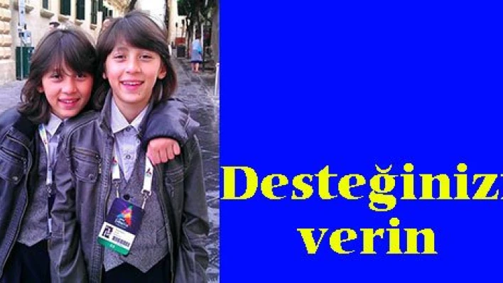 Desteğinizi verin