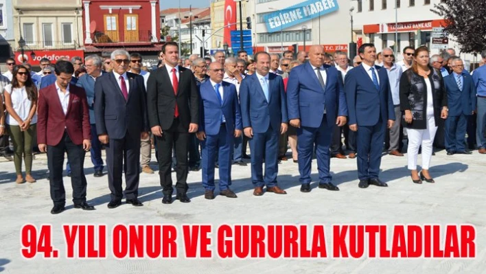 94. Yılı kutladılar