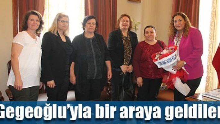 Gegeoğlu'nu ziyaret ettiler