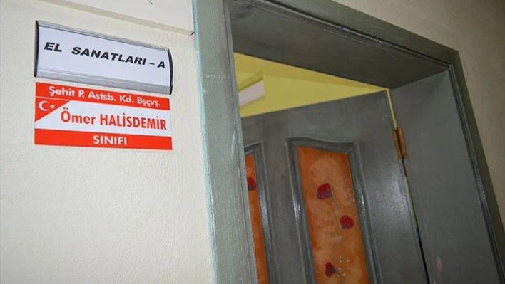 Şehitlerin isimleri verildi
