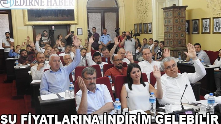 Su fiyatlarına indirim gelebilir
