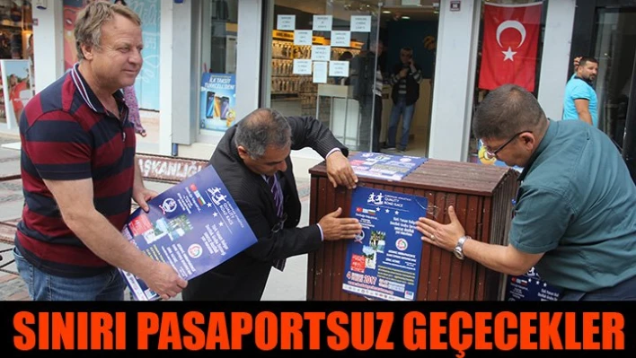 Sınırı tel örgüler içinde aşacaklar