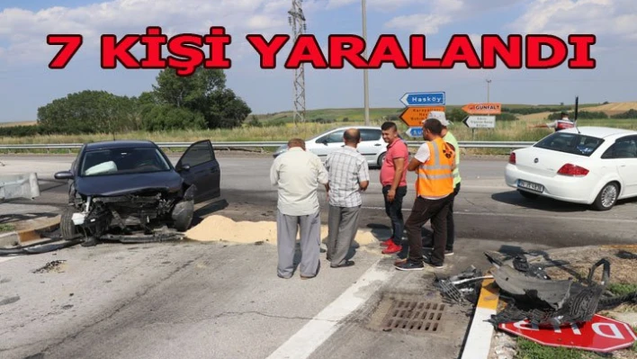 7 kişi yaralandı