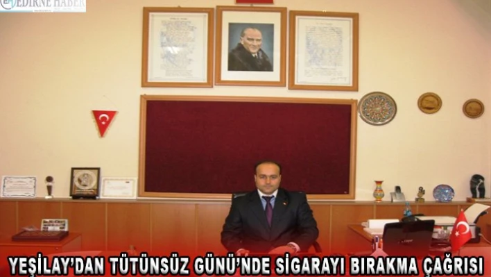 Yeşilay'dan tütünsüz gününde sigarayı bırakma çağrısı