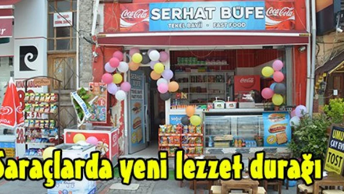 Saraçlarda yeni lezzet durağı