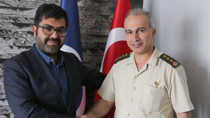 Albay Ersan'dan AA'ya ziyaret