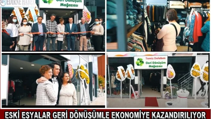 Eski eşyalar geri dönüşümle ekonomiye kazandırılıyor