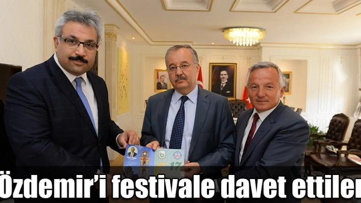 Özdemir'e festival daveti