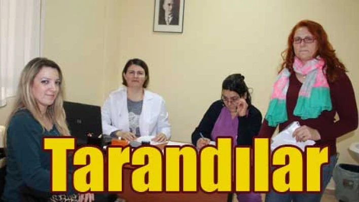 Tarama sürüyor