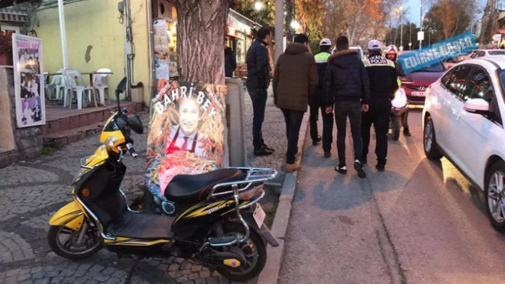 Motosiklet çocuğa çarptı