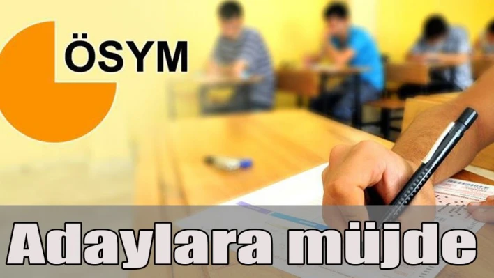 Adaylara müjde