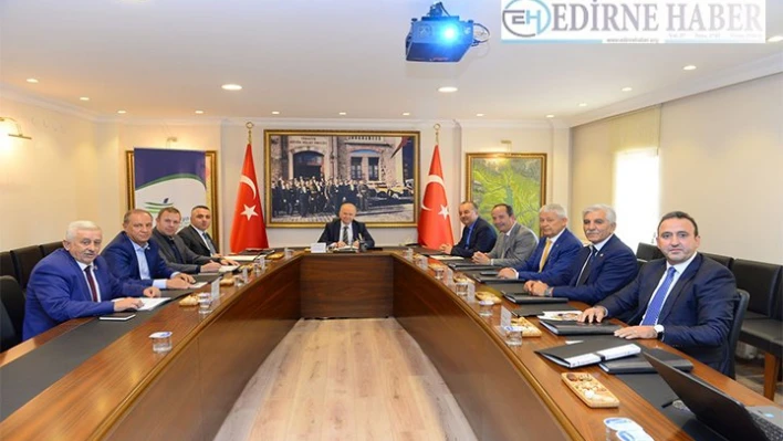 Trakya Kalkınma Ajansı, Edirne'de toplandı
