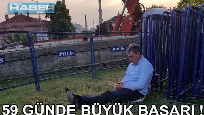 59 günde büyük başarı!