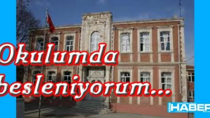  'Okulumda besleniyorum'