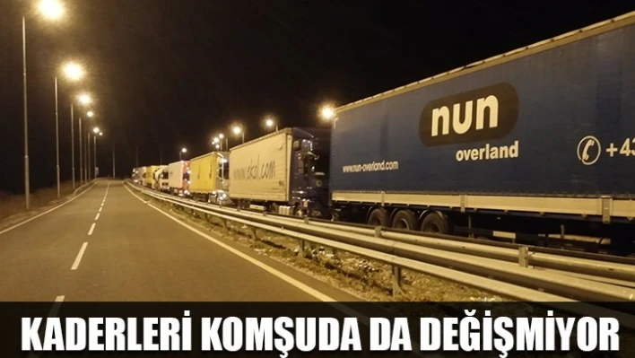 Komşuda da aynı
