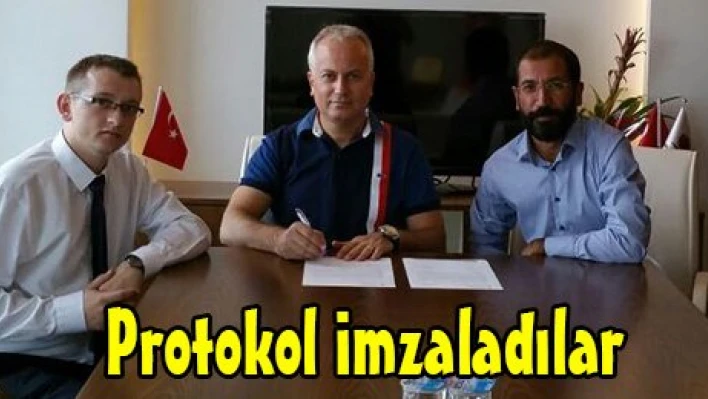 Protokol imzaladılar