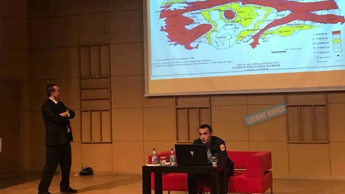 Yangın ve depremlere karşı bilgilendirildiler