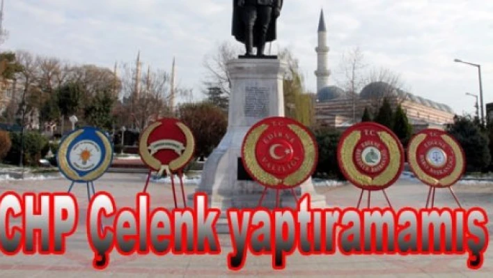 CHP çelengi nerede?
