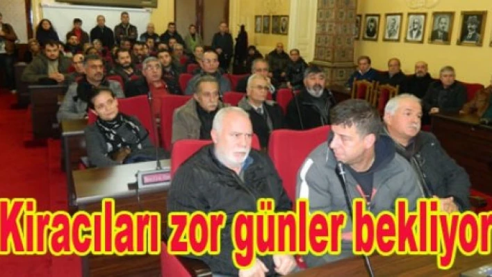 Kiracılar ne yapacak?