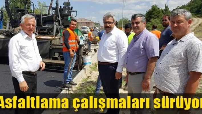 Yollar asfaltlandı