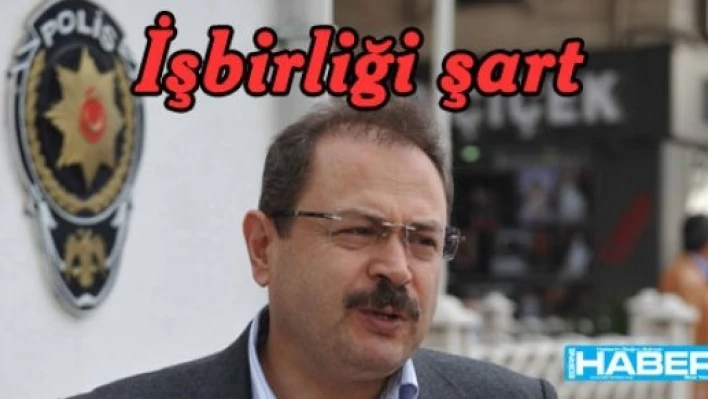  'Diğer suçlarda da işbirliği şart'
