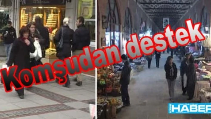 Komşudan ekonomik destek