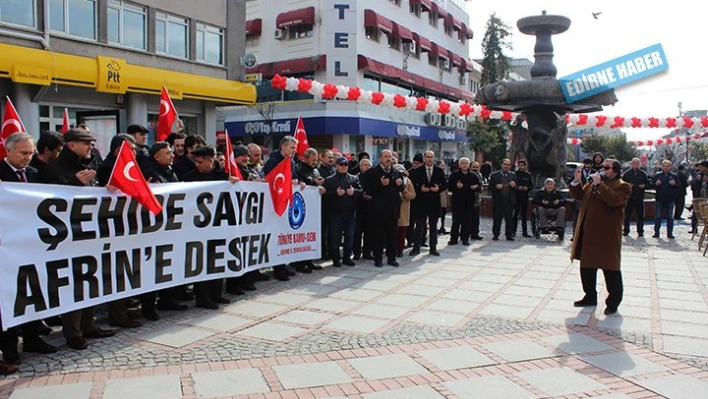 Duaları ile destek oldular