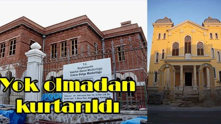 Yok olmadan kurtarıldı
