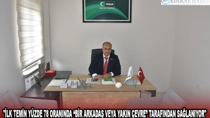 'İlk temin yüzde 78 oranında 'bir arkadaş veya yakın çevre' tarafından sağlanıyor'