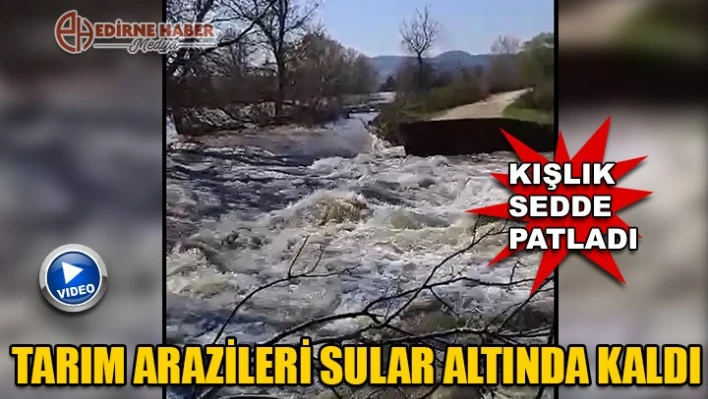 Kışlık şedde patladı