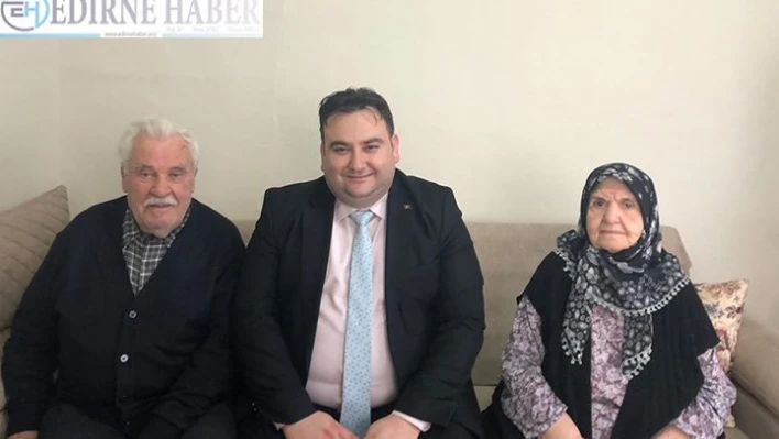 Başkan Gün, yaşlıları ziyaret etti