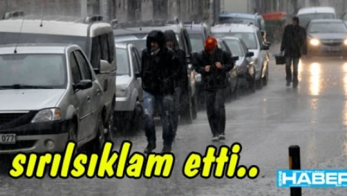  Sağanak etkili oldu