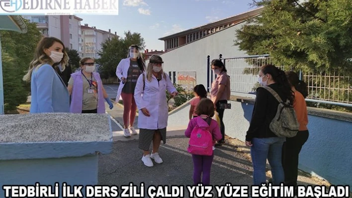 Yüz Yüze Eğitime Başlandı