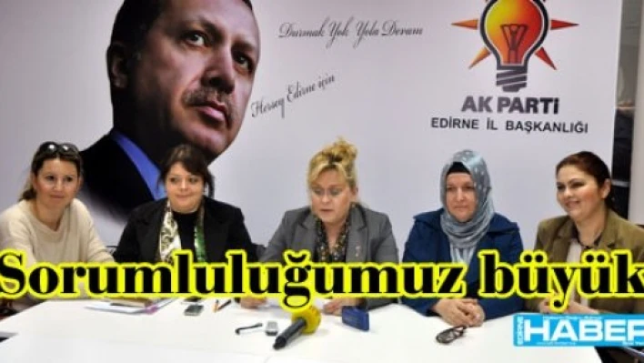  '400 bin kişiden sorumluyuz'