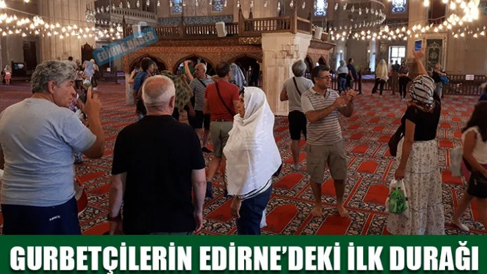 Selimiye'ye gurbetçi akını