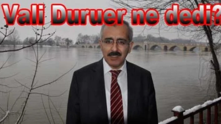 Su seviyesi düşüyor