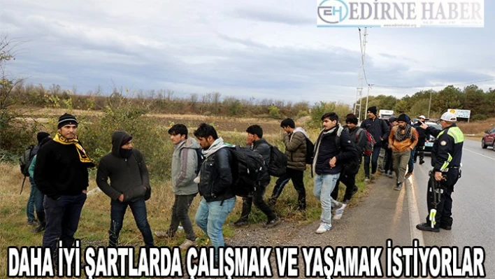 21 göçmen yakalandıÂ 