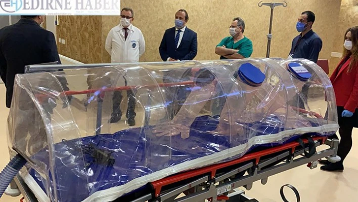 'Mobil İzolasyon Sedyesi' hizmete açıldı