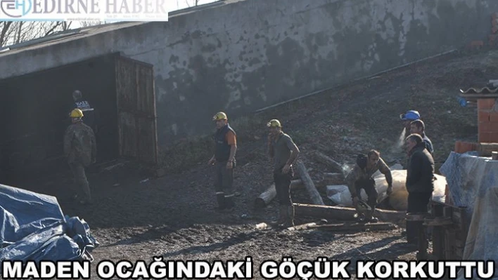 Maden ocağında göçük